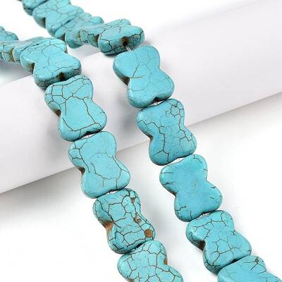Synthetic Turquoise Beads Strands