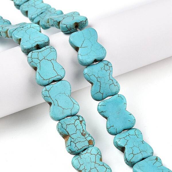 Synthetic Turquoise Beads Strands