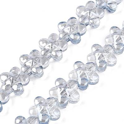 Electroplate Glass Beads Strands