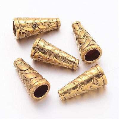 Tibetan Style Alloy Bead Cone