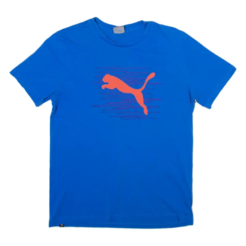 PUMA Mens T-Shirt Blue M