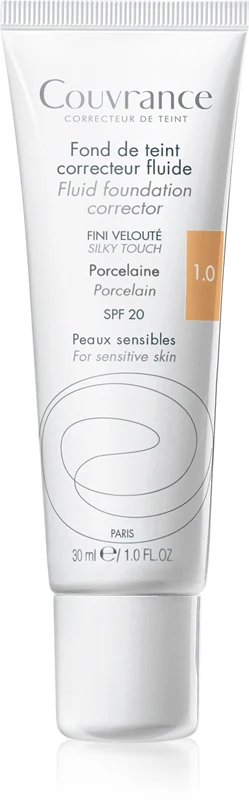 Avène Cover Foundation Corrector Fluid 1.0 Porcelain 30ml