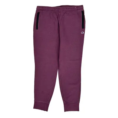 Champion Joggers - Large Purple Cotton Blend