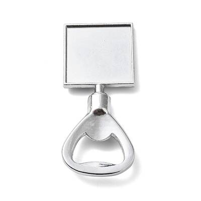 Zinc Alloy Bottle Opener Cabochon Component