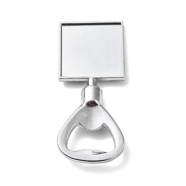 Zinc Alloy Bottle Opener Cabochon Component