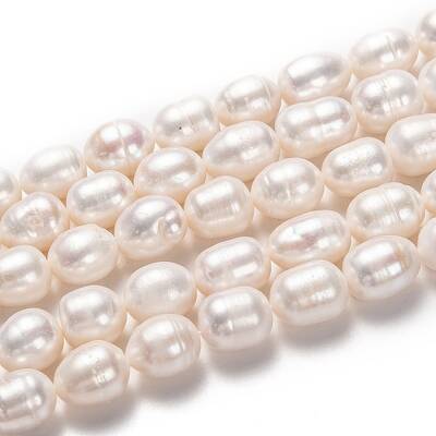 Natural Cultured Freshwater Pearl Beads Strands