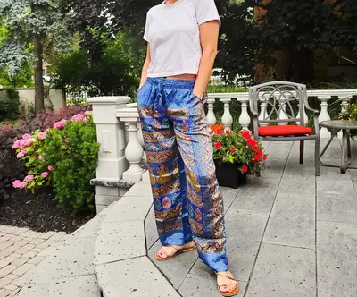 Sundown Relaxed Pant - Upcycled | Size: L/XL | Color: Brights