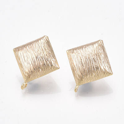 Brass Stud Earring Findings