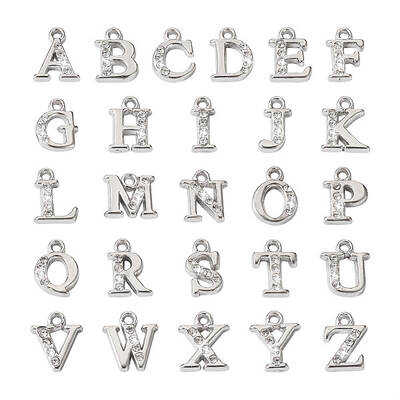 Alloy Rhinestone Charms