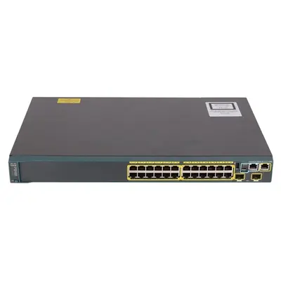 WS-C2960S-24TD-L= Cisco WS-C2960S-24TD 24-Port + 2-Port SFP+ L3 Switch