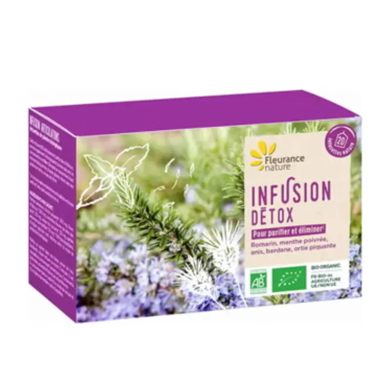 Fleurance nature Organic herbal tea Detox 20 pieces