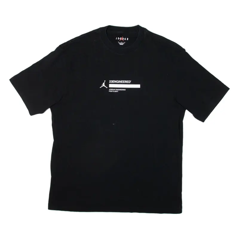 AIR JORDAN Mens T-Shirt Black M