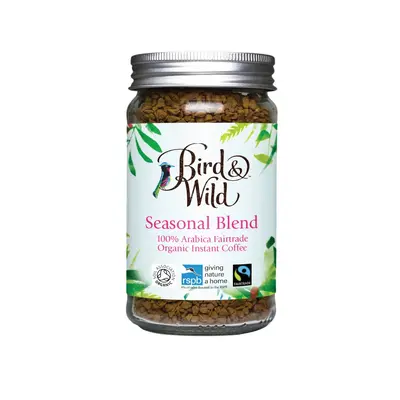 Organic Instant Coffee 100% Arabica 100g Jar - 100g