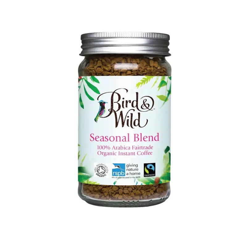 Organic Instant Coffee 100% Arabica 100g Jar - 100g