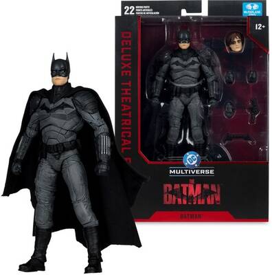 McFarlane Toys - DC Multiverse - Batman (The Batman) 7 Action Figure Deluxe Theatrical Edition