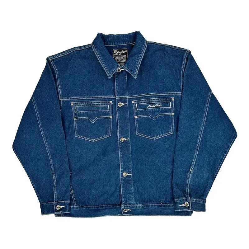 Karl Kani Denim Jacket - XL Blue Cotton