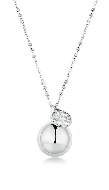 Brosway Tree of Life Chakra Bell Long Steel Necklace BHKN153