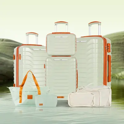 UUH Expandable Luggage Sets  – Unbreakable Hardshell Suitcase with Waterproof Layer, Lightweight and Durable