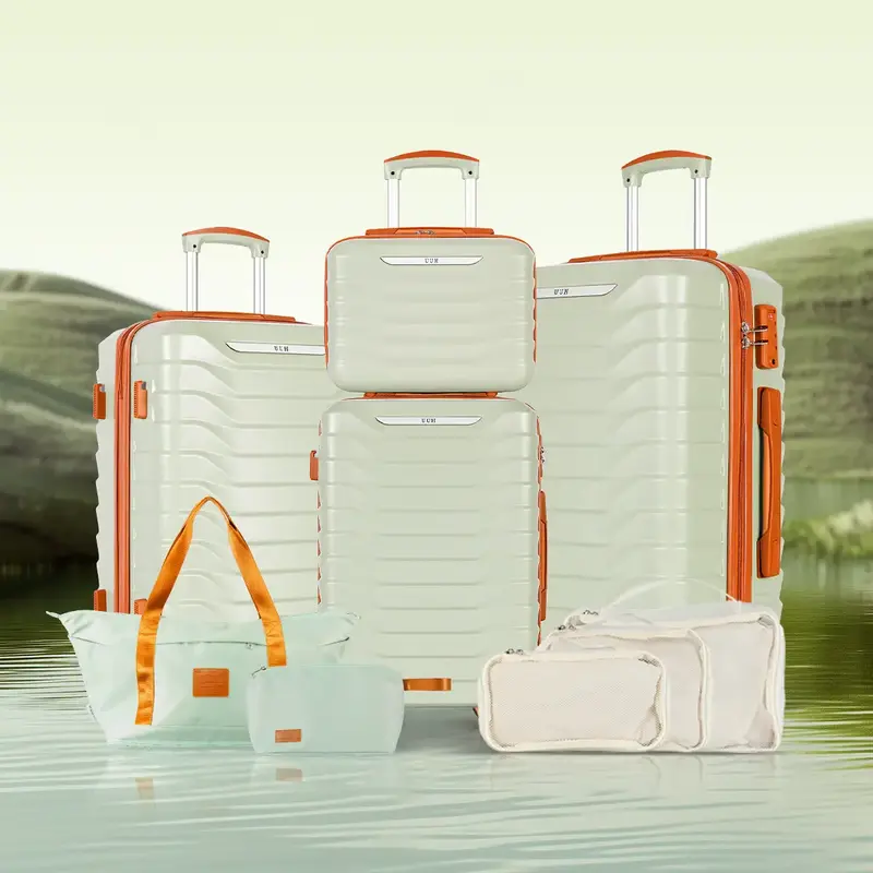UUH Expandable Luggage Sets  – Unbreakable Hardshell Suitcase with Waterproof Layer, Lightweight and Durable