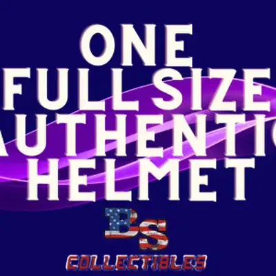 1 Factory Sealed Full Size Authentic Helmet Break Pick Your Division!