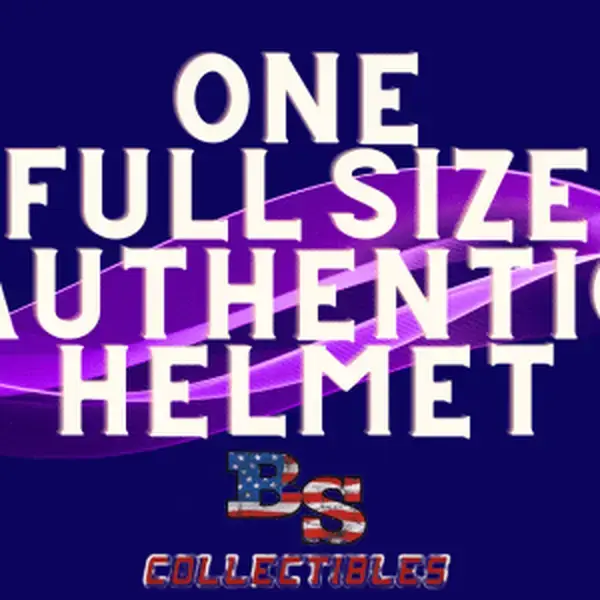 1 Factory Sealed Full Size Authentic Helmet Break Pick Your Division!