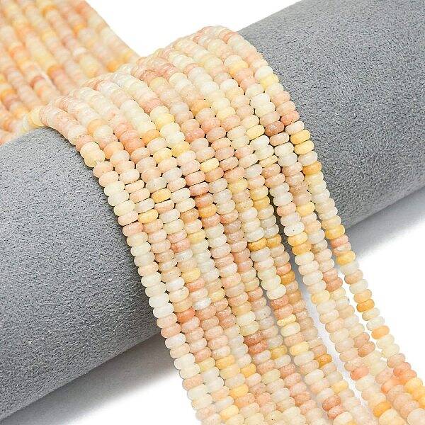 Natural Orange Aventurine Beads Strands