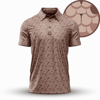 Cotton Golf Polo Shirts Mens Fashion Printed Polo  Summer Short Sleeves Outdoor Performance Quick Dry Casual Top Clothes Mens...