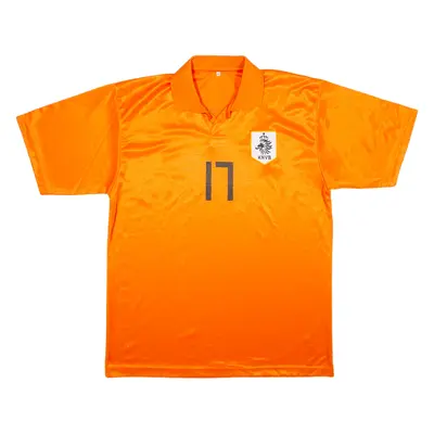 KNVB Dutch Football Mens Polo Shirt Orange 2XL