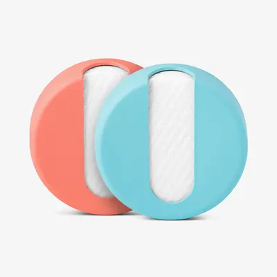 LastRound Large Duo | Color: Peach/Turquoise