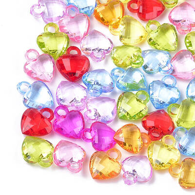 Transparent Acrylic Pendants