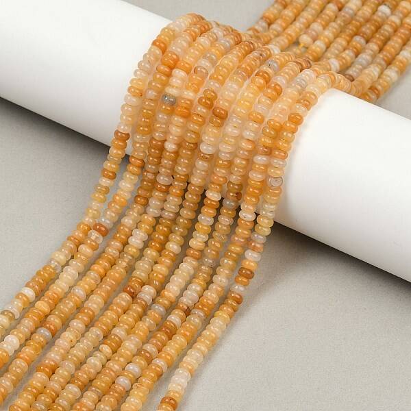 Natural Topaz Jade Beads Strands
