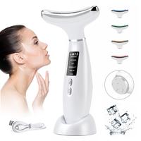 Springtok New Cooling Function Facial Massager, 6 Mode Face Neck Massager for Skin Care, Neck Face Beauty Device, Multifuncti...