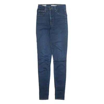 LEVI'S Womens Jeans Blue Regular Skinny Stone Wash W25 L31