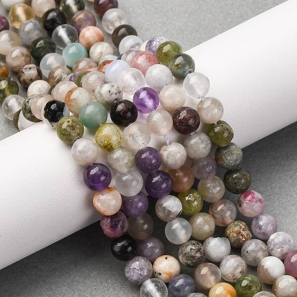 Natural Mixed Stone Beads Strands