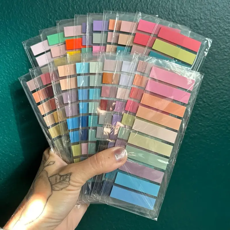 3600 Book Annotation Tabs-  18 color sets NEW COLORS