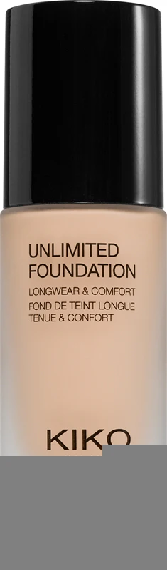 Kiko Milano Unlimited Long Lasting Liquid Foundation Matte Effect Color 02 Gold 30 Ml
