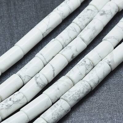 Natural Howlite Beads Strands