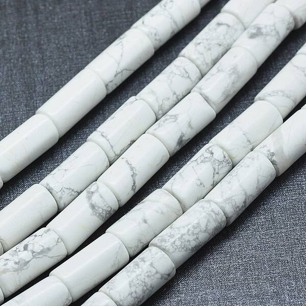 Natural Howlite Beads Strands