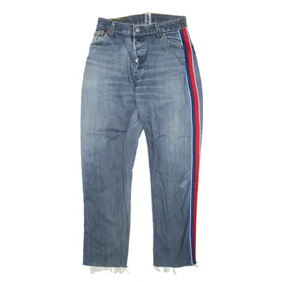 LEVI'S Altered Jeans Blue Denim Slim Straight Womens W26 L26