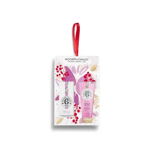 Roger & Gallet Tea Leaf Beneficial Perfumed Water 30ml + Beneficial Shower Gel 50ml Offered