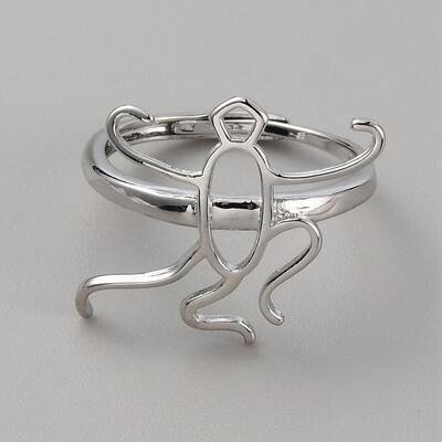 Adjustable Brass Ring Components