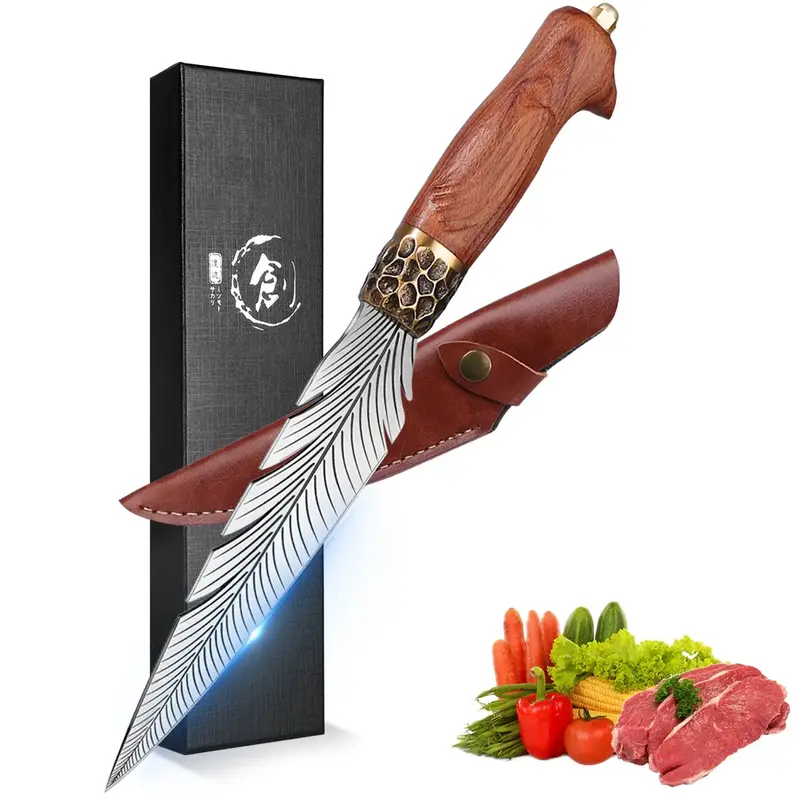 ROCOCO Feather Viking Knife: This 7\