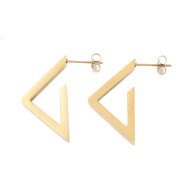 304 Stainless Steel Stud Earrings