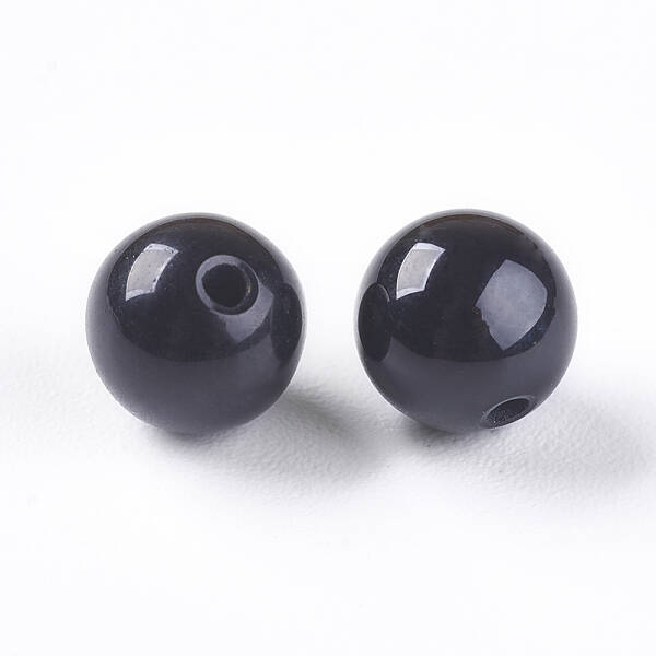 Natural Black Onyx Beads