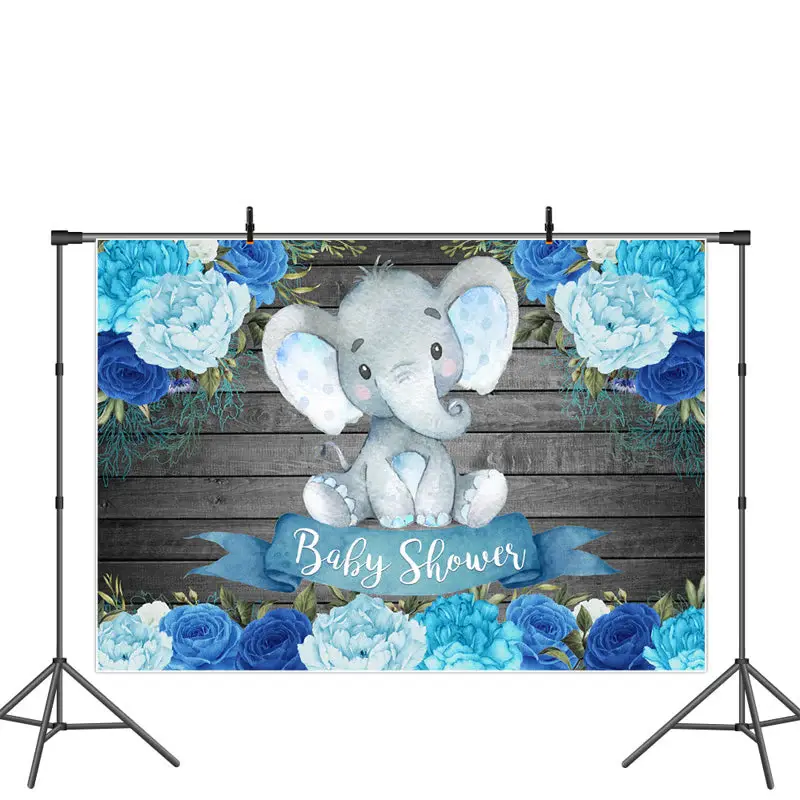 Leaf Gold Wavy Pattern Round Birthday Backdrop Kit - Aperturee