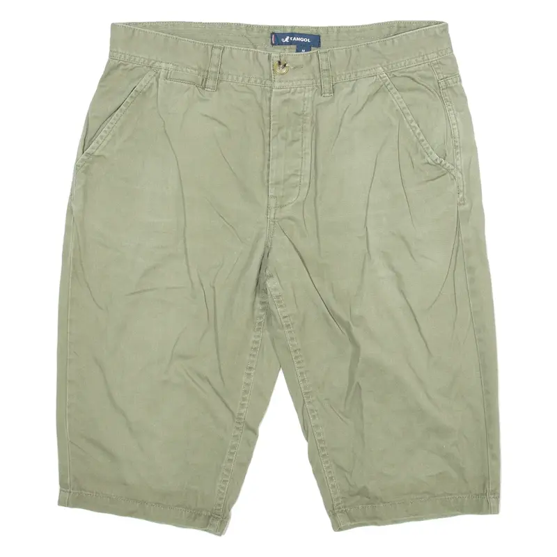 KANGOL Mens Jorts Shorts Green M W34