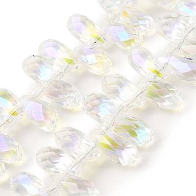 Electroplate Glass Beads Strands