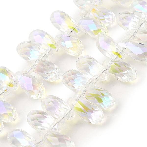 Electroplate Glass Beads Strands