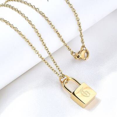 304 Stainless Steel Rolo Chain Pendant Necklaces