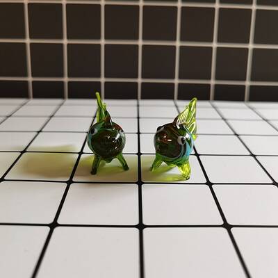Miniature Fish Figurine Display Decorations
